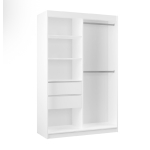 Szafa przesuwna Zone II 120 cm z lustrem