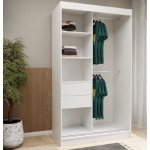 Szafa przesuwna Fresh 120 cm minimalistyczna