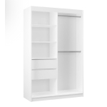 Szafa przesuwna Moon 120 cm z lustrem