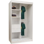 Szafa przesuwna Dafne II 120 cm z lustrem