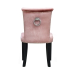 Krzesło tapicerowane Cargo w stylu glamour