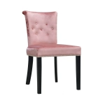 Krzesło tapicerowane Cargo w stylu glamour