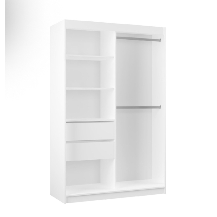 Szafa przesuwna Forlan 120 cm z lustrem