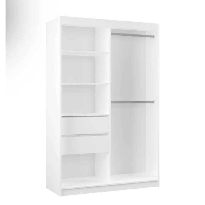 Szafa przesuwna Forlan II 120 cm z lustrem