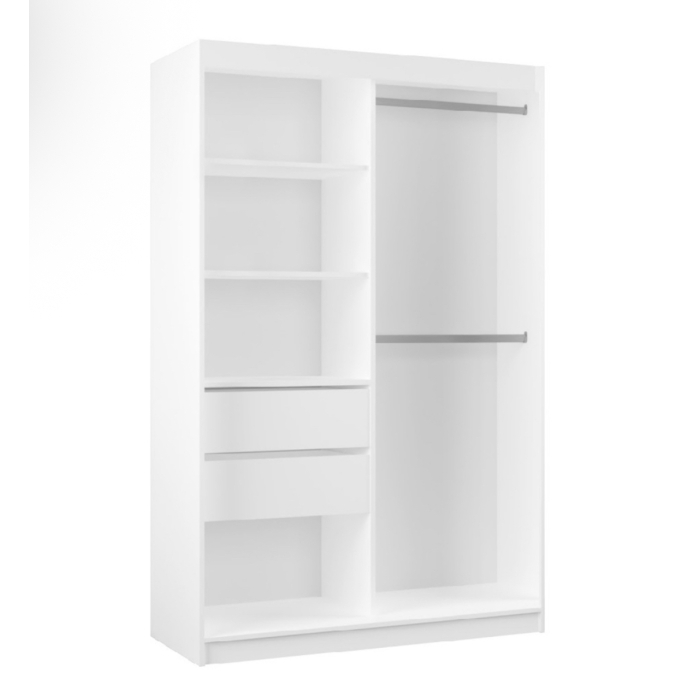 Szafa przesuwna Moon 120 cm z lustrem