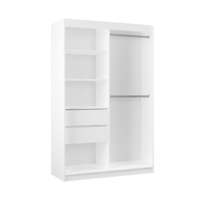 Szafa przesuwna Zone 120 cm z lustrem