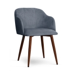 Krzesło tapicerowane DANZEL velvet do salonu