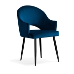 Krzesło tapicerowane GOOD velvet nowoczesne jadalnia salon