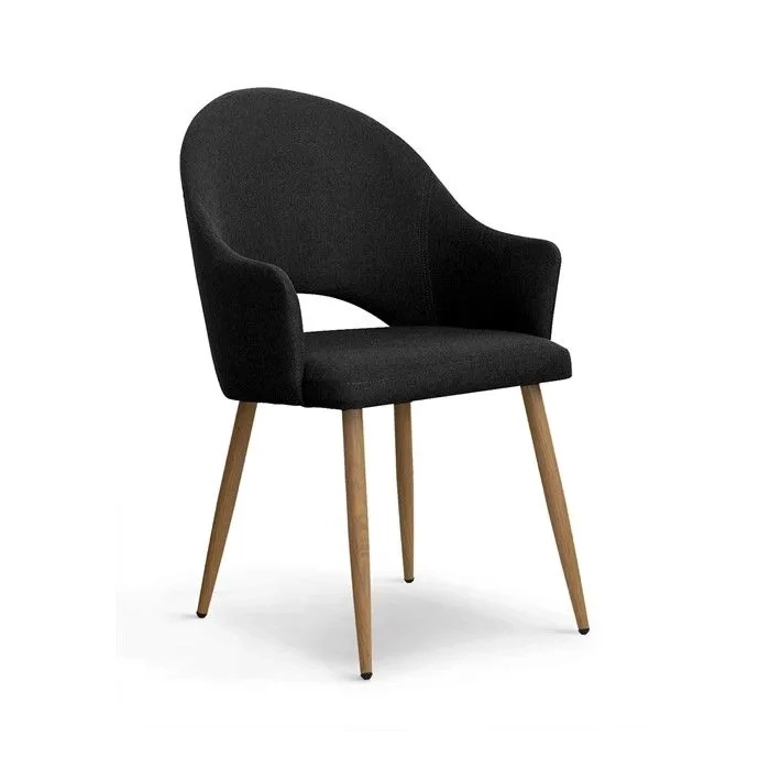 Krzesło tapicerowane GOOD velvet nowoczesne jadalnia salon