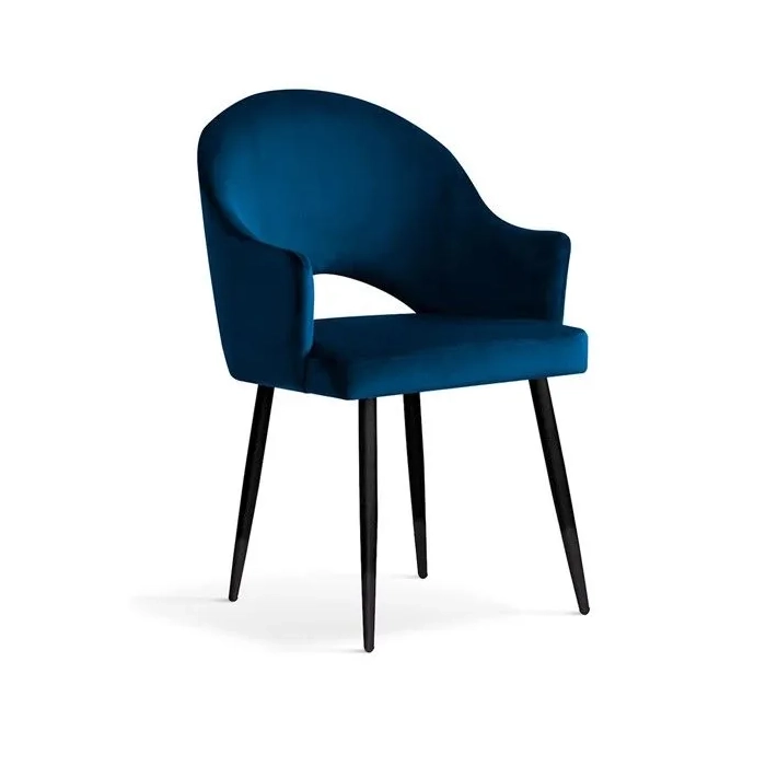 Krzesło tapicerowane GOOD velvet nowoczesne jadalnia salon