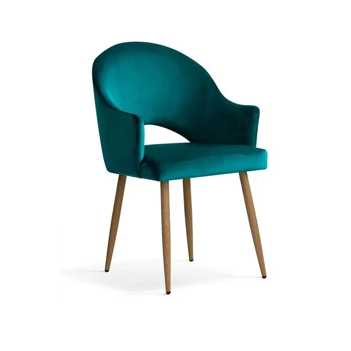 Krzesło tapicerowane GOOD velvet nowoczesne jadalnia salon