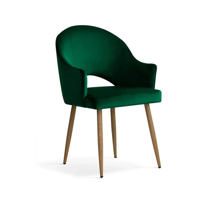 Krzesło tapicerowane GOOD velvet nowoczesne jadalnia salon