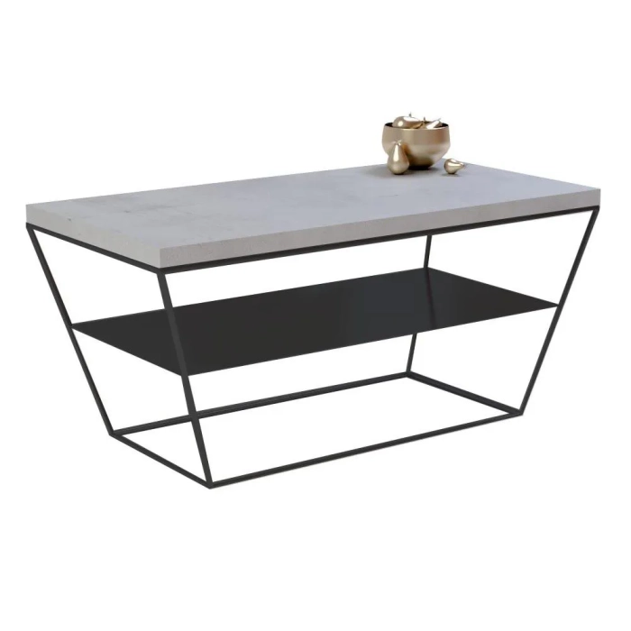 stolik metal beton