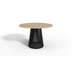 Stół okrągły SOPHIA 100 cm - dąb sonoma, nowoczesny design
