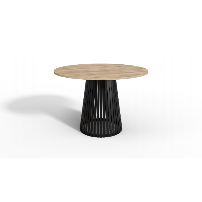 Stół okrągły SOPHIA 100 cm - dąb sonoma, nowoczesny design