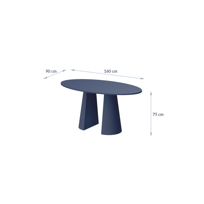 Stół okrągły CALVANO 160 cm – elegancja i nowoczesny design