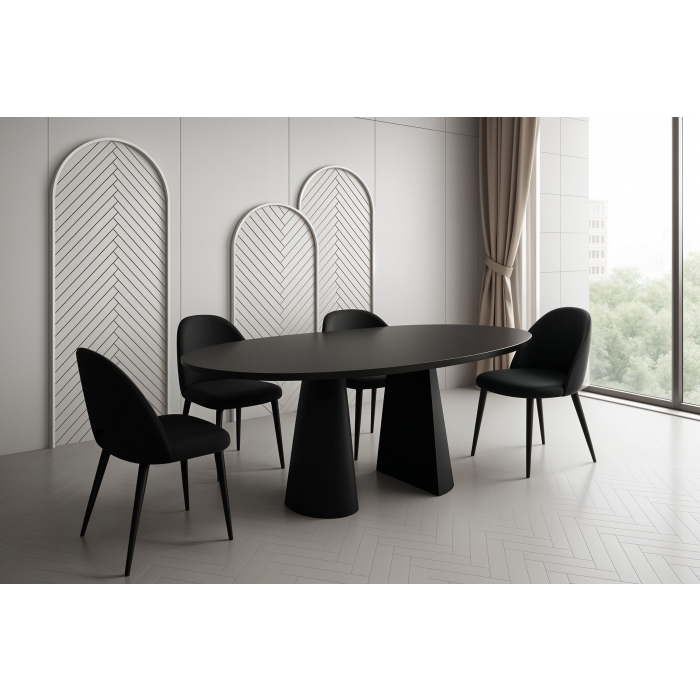 Stół okrągły CALVANO 160 cm – elegancja i nowoczesny design