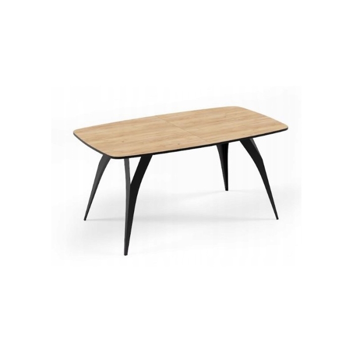 Stół DORNO – rozkładany stół owalny na nogach „pająk” | Nowoczesny design 140–240 cm