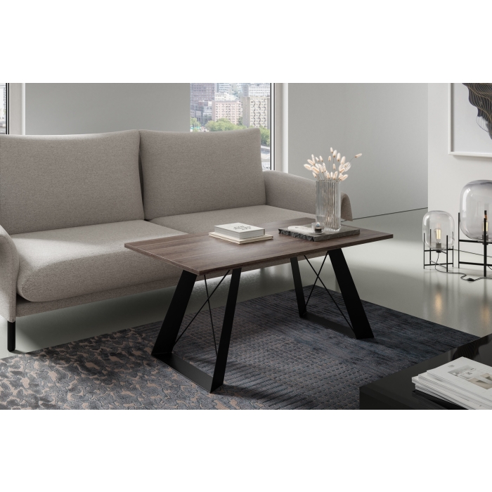 Stolik kawowy VERO – industrialna forma, nowoczesny design