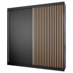 Szafa przesuwna ART 2 200 cm lamelami