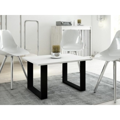 Stolik kawowy CANADA 85x65 prostokątny w stylu Loft